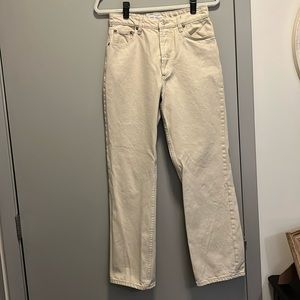 Zara Cream Denim